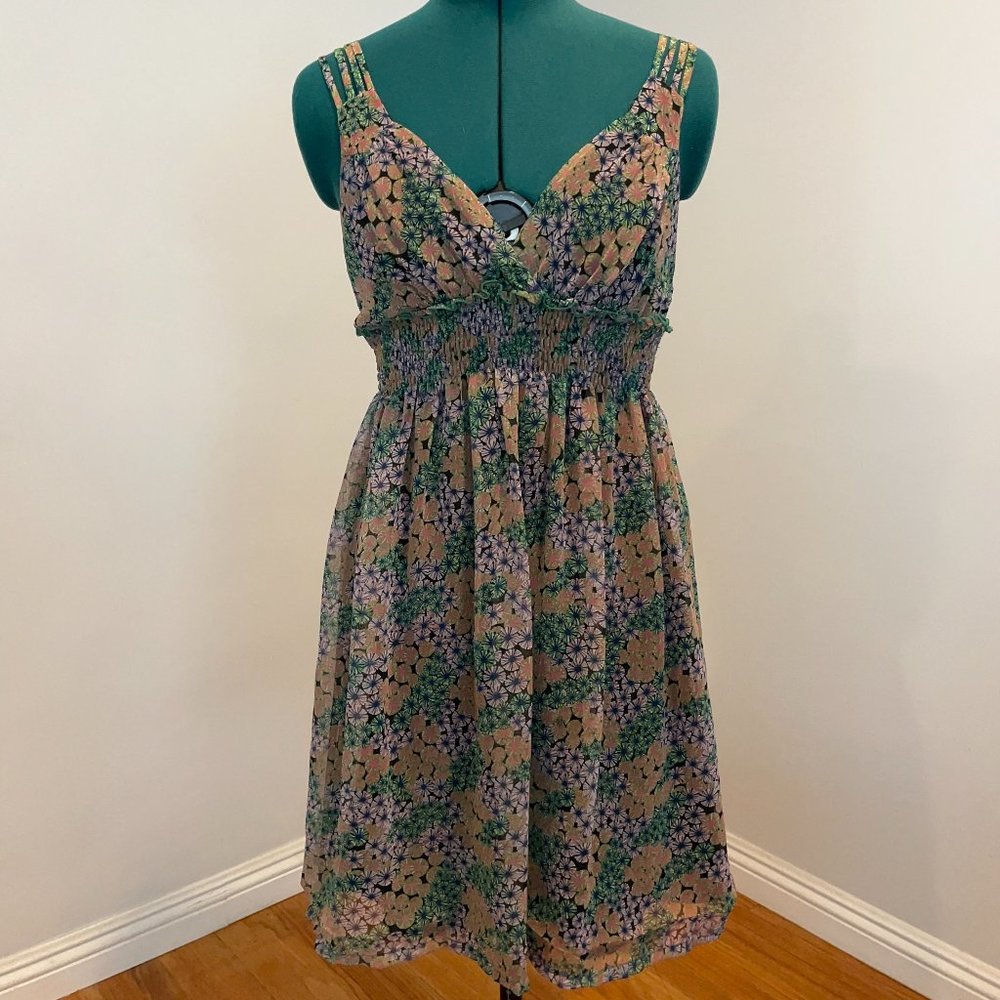 VINTAGE Johnny Martin Multi Color Shift Dress (Juniors)